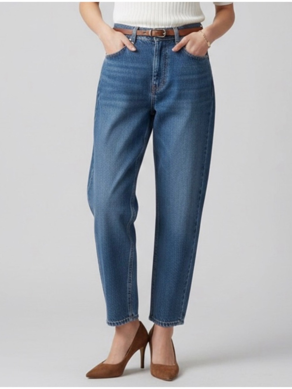 Levi’s 560 Vintage Women’s 32 High Rise Jeans Loose Fit Tapered Denim USA Made